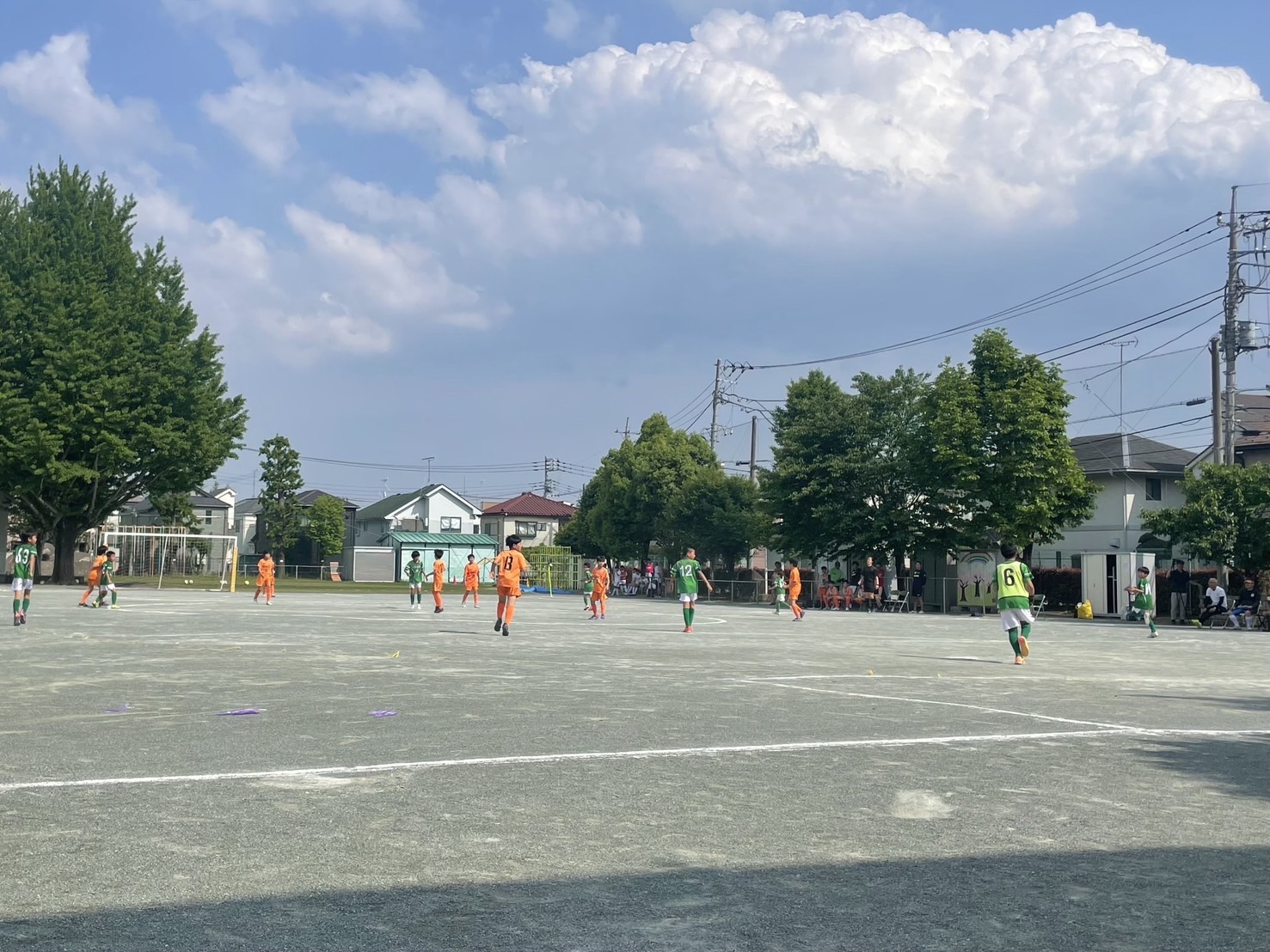 ６年　狛江５ＦＣ６年⽣交流会