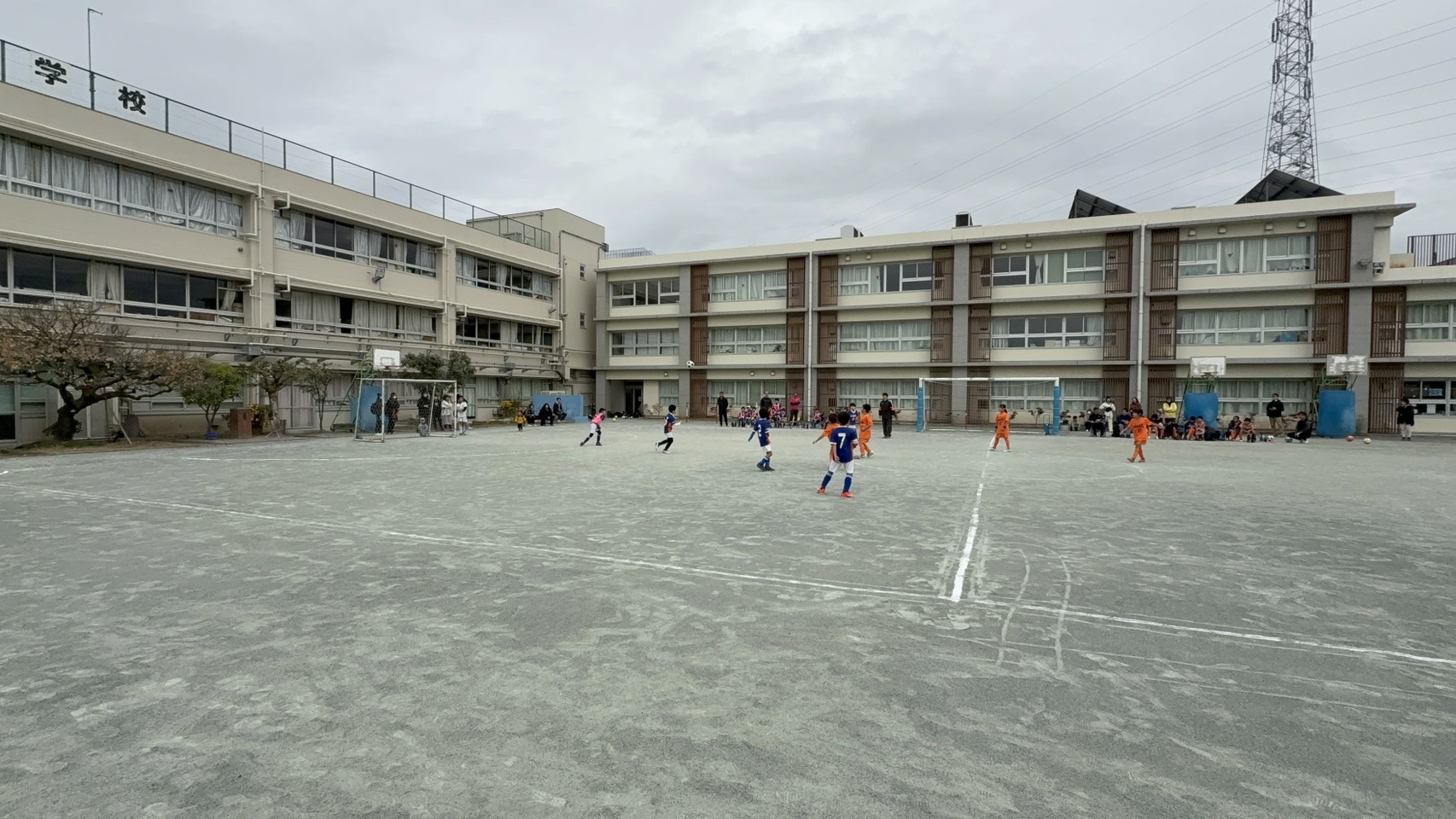 ３年　練習試合（2・３年合同チーム)