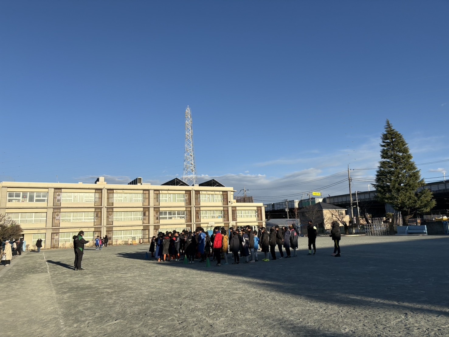 6年 スポーツ教室サッカー大会